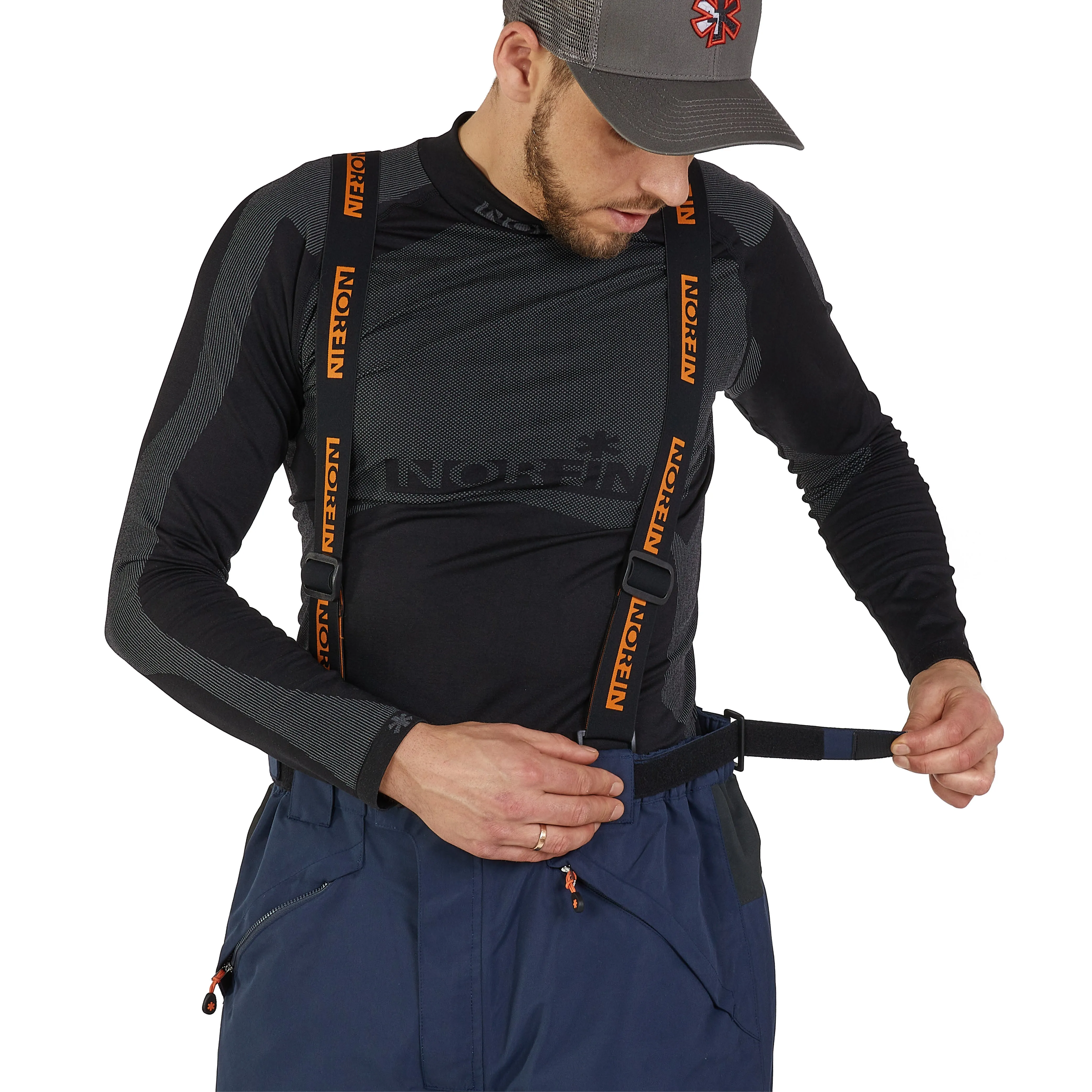 ALPHA NAVY BLUE RAIN PANTS