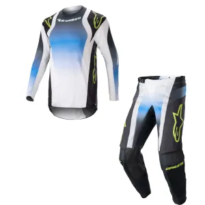 Alpinestars - 2023 Techstar Push Blue/White MX Combo