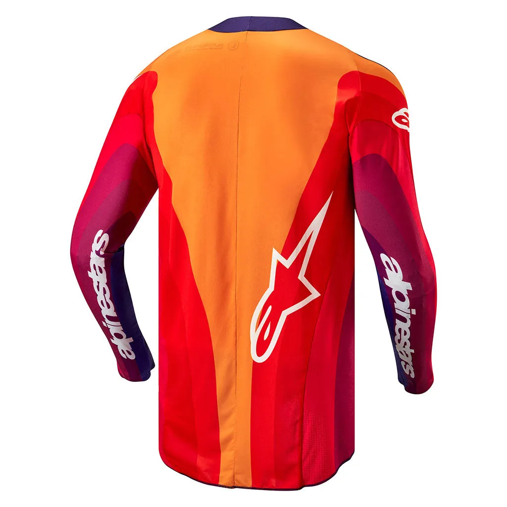 Alpinestars - 2024 Techstar Pneuma Purple/Orange MX Combo