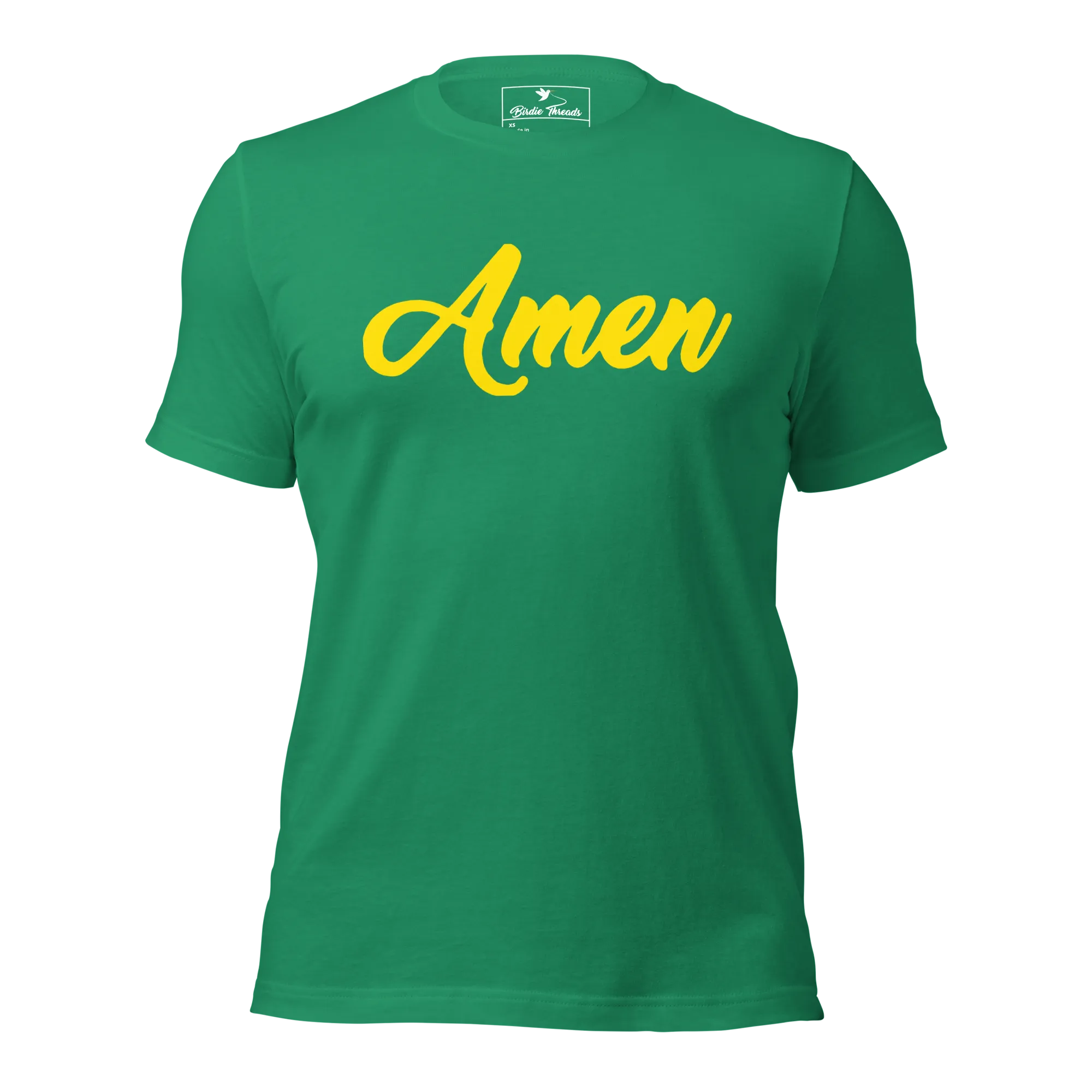 Amen Shirt - Yellow Lettering