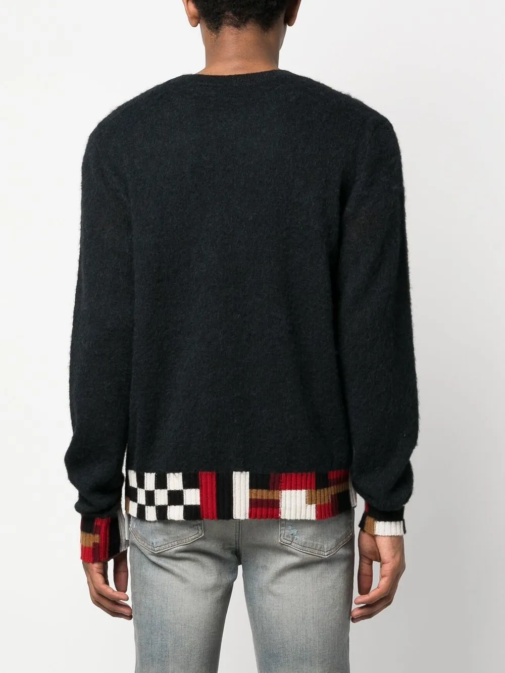 AMIRI logo-detail crew-neck jumper