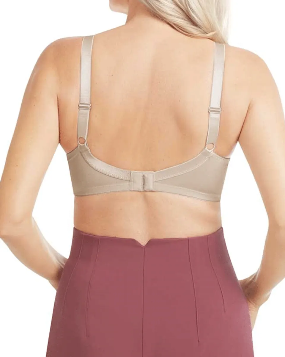 Amoena Nancy Wire-Free Front Closure Bra - Light Nude