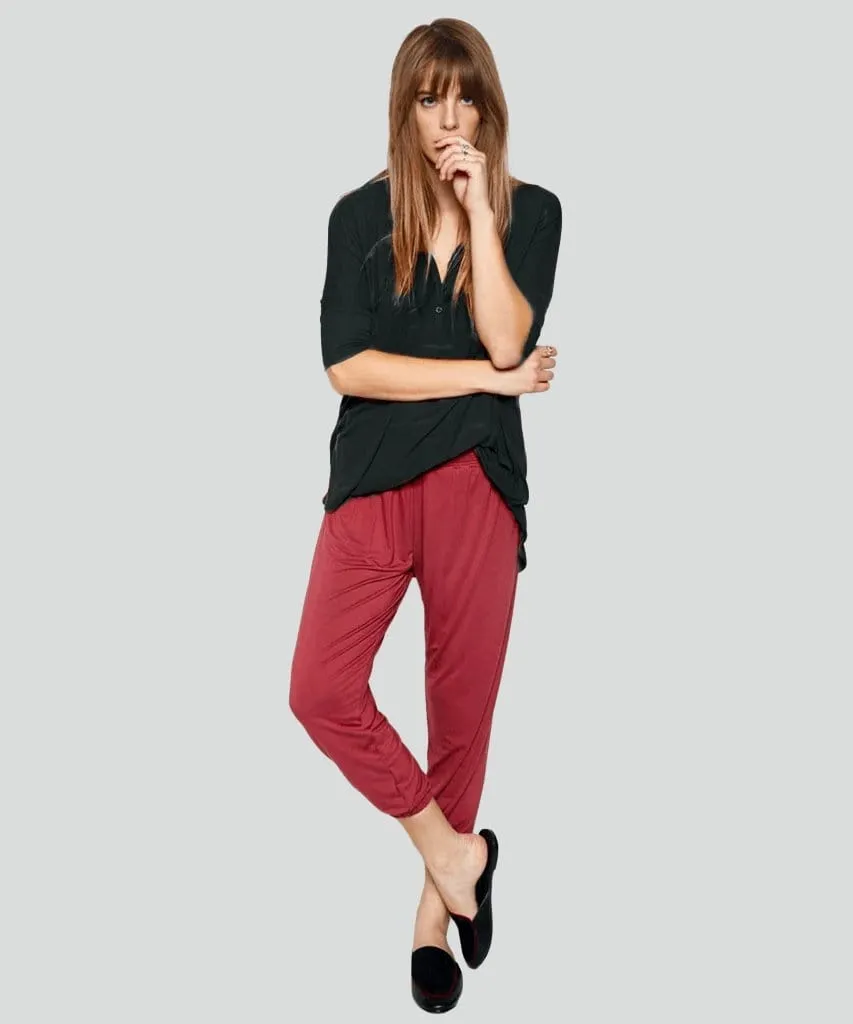 Amos Rib Oversized Tee Black