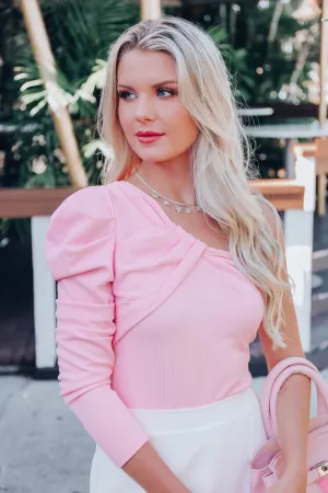 Amuse Me One-Shoulder Bodysuit