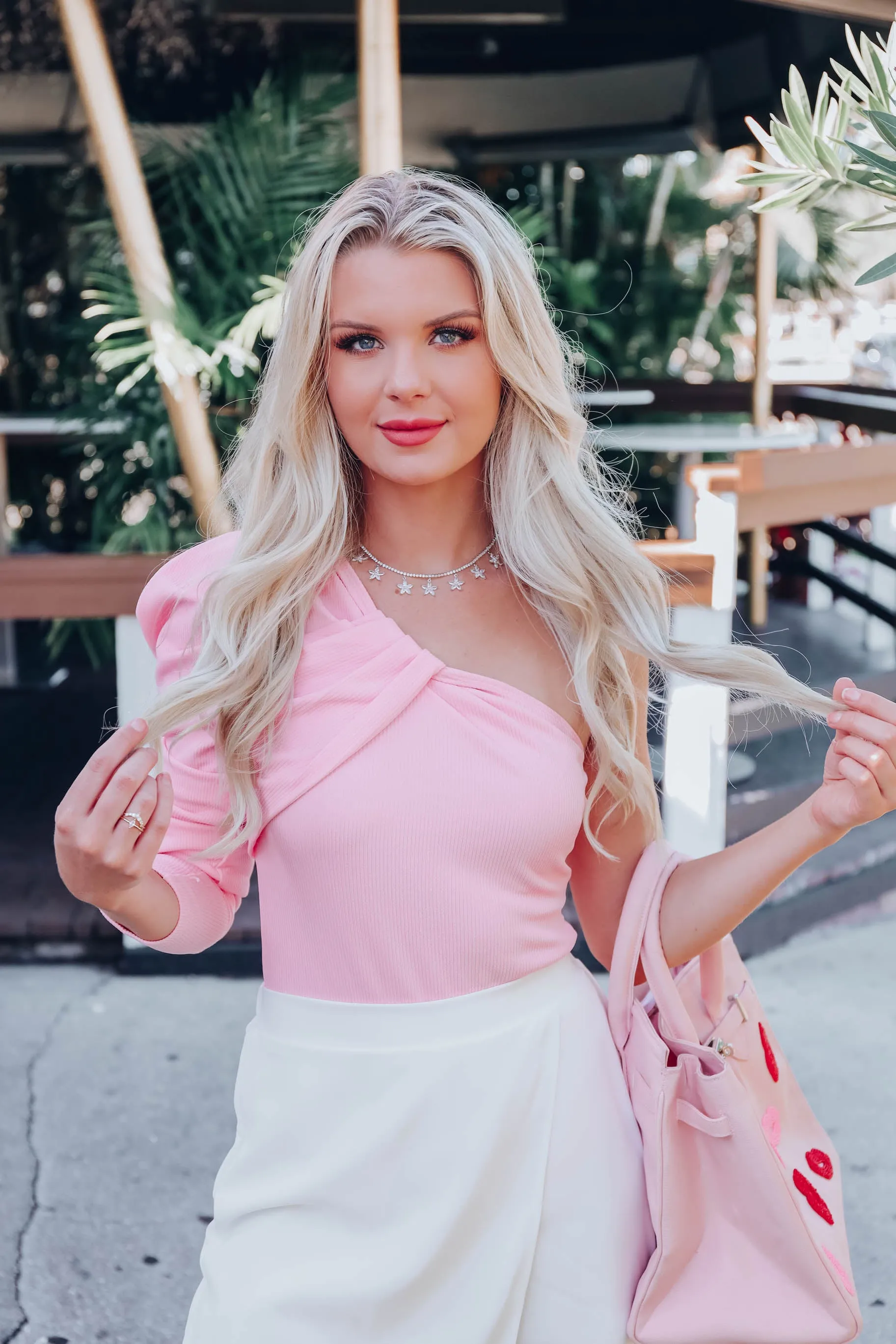 Amuse Me One-Shoulder Bodysuit