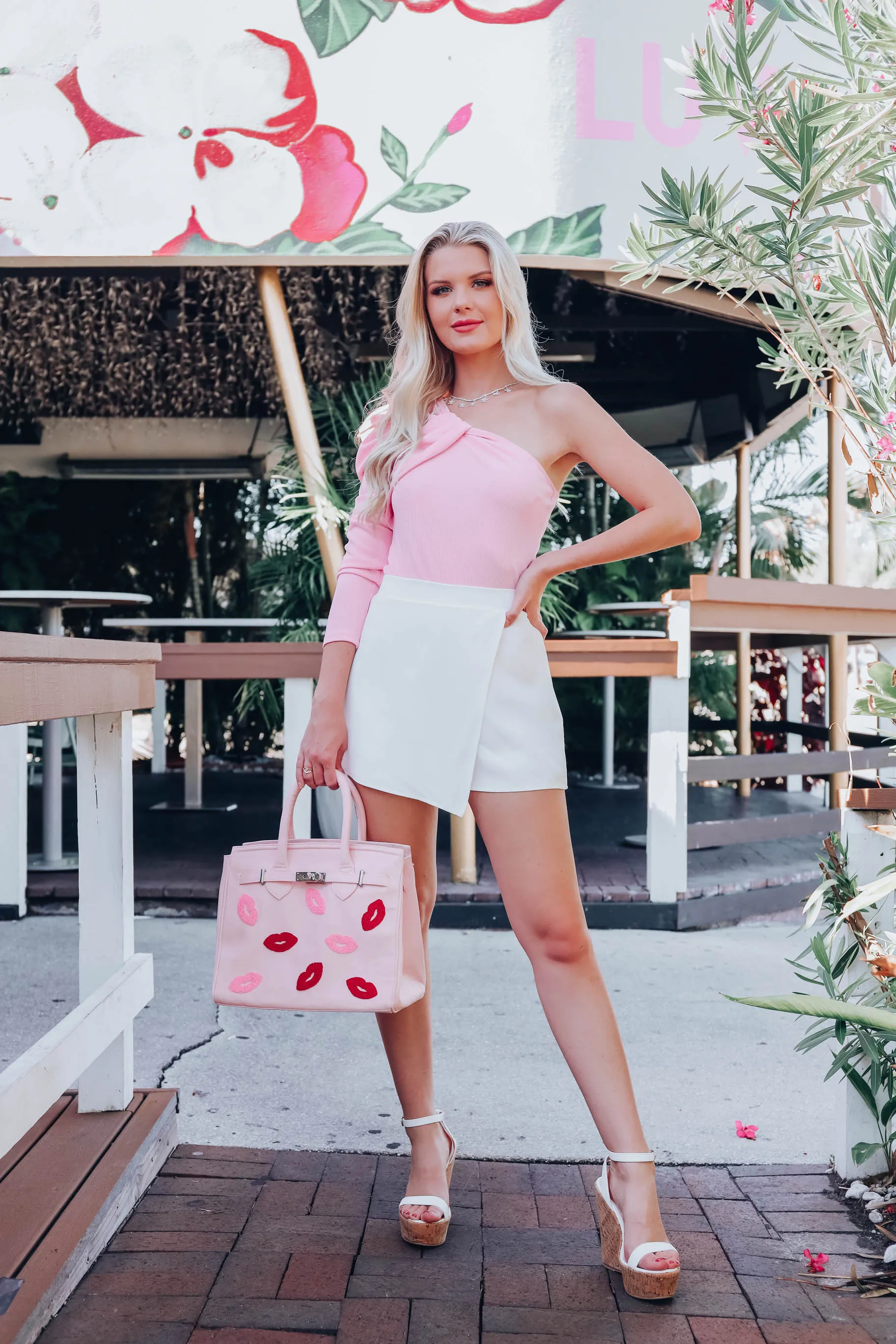 Amuse Me One-Shoulder Bodysuit