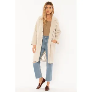Amuse Society Womnes Siena Wool Coat