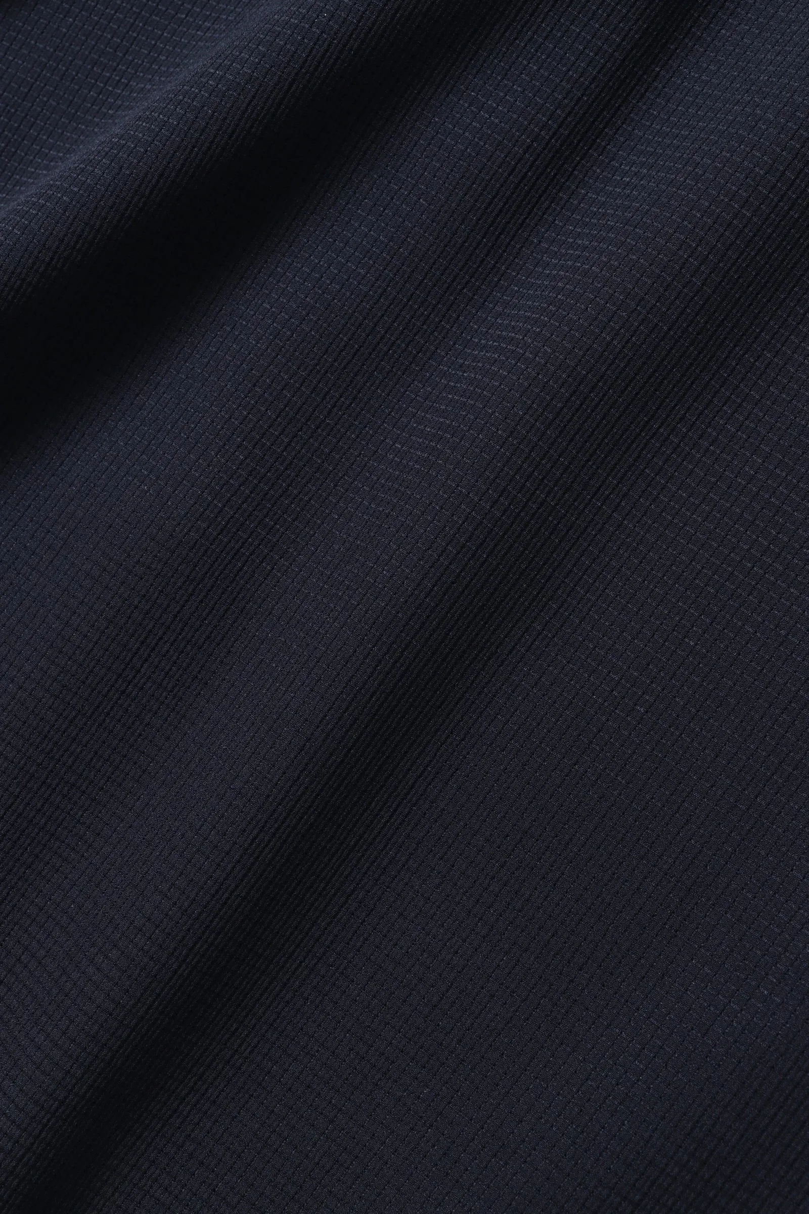 and wander -  Tech SS Shirt - Navy