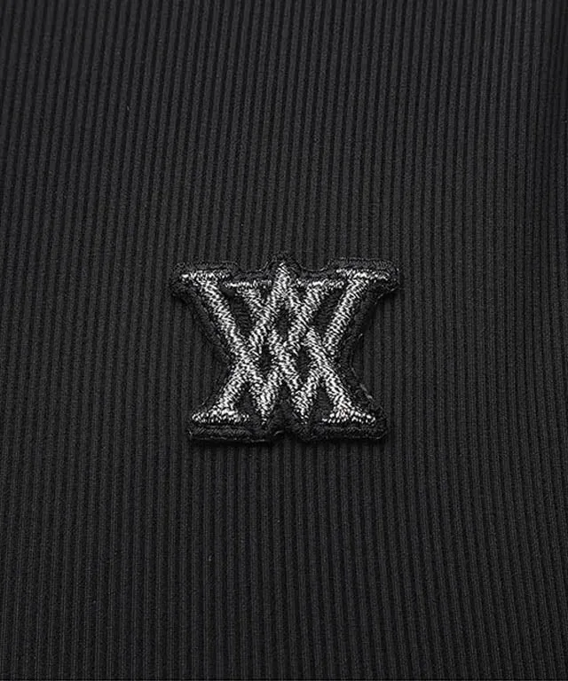 ANEW Golf: Women's Ribbed Pleated Block Bress - Black
