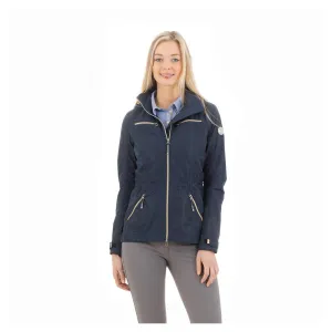 Anky navy with glitter sheen technical jacket