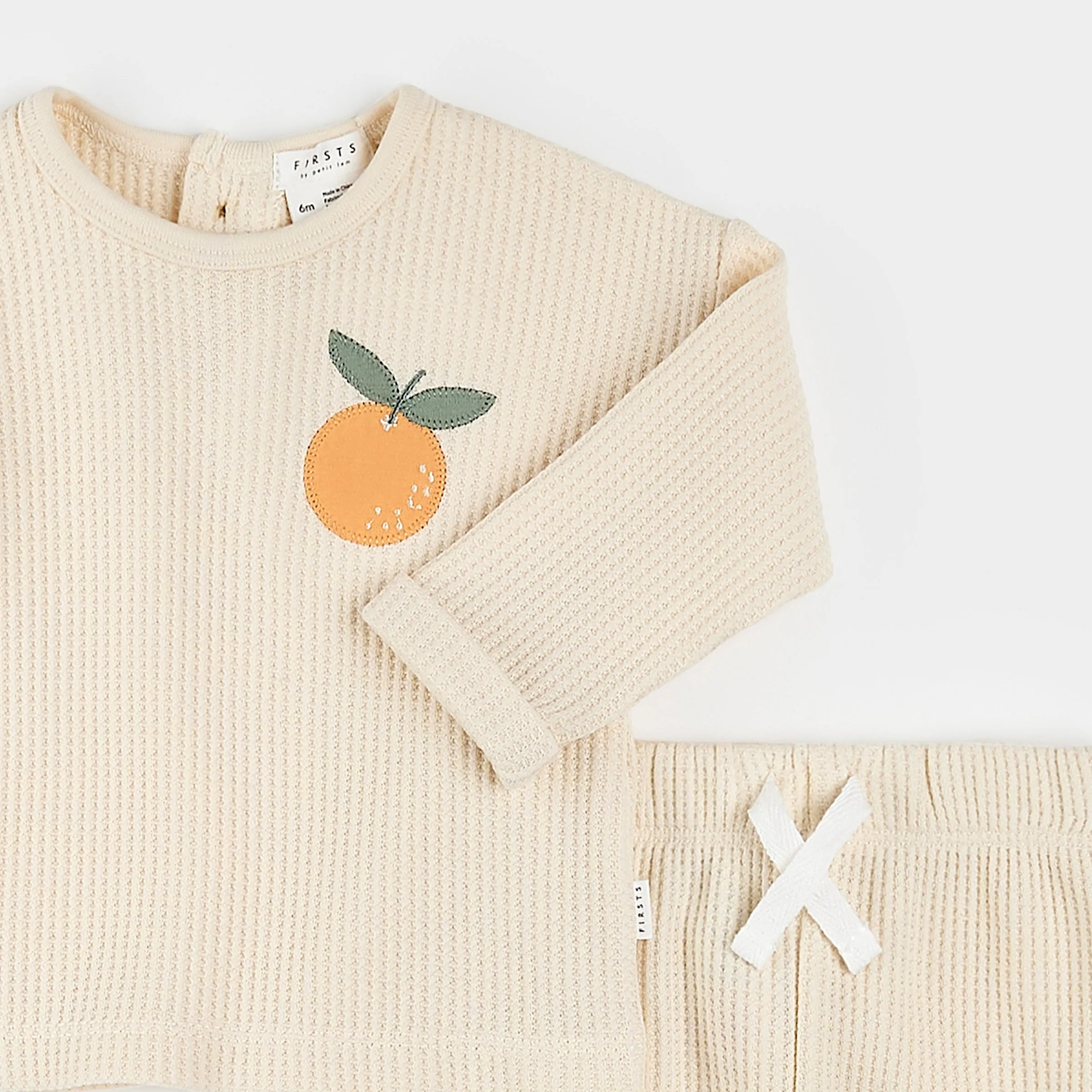 Antique White Thermal Outfit Set