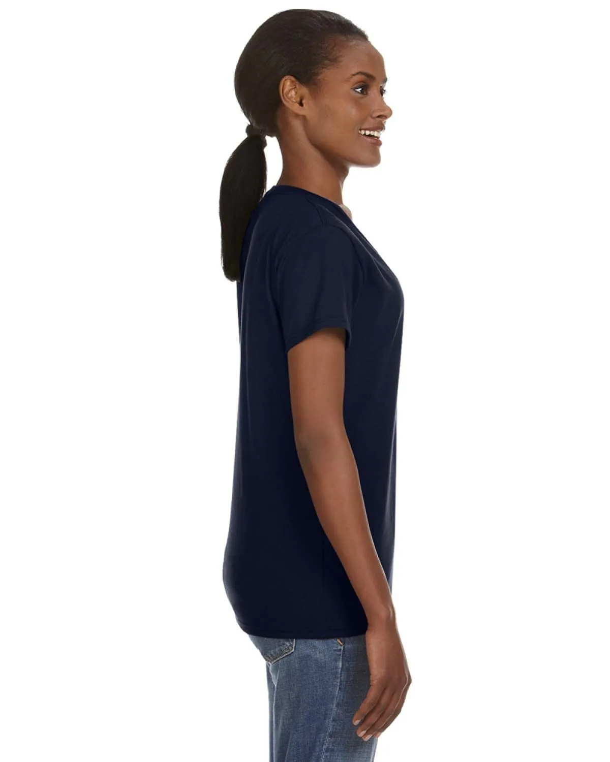 Anvil Ladies Lightweight V-Neck T-Shirt