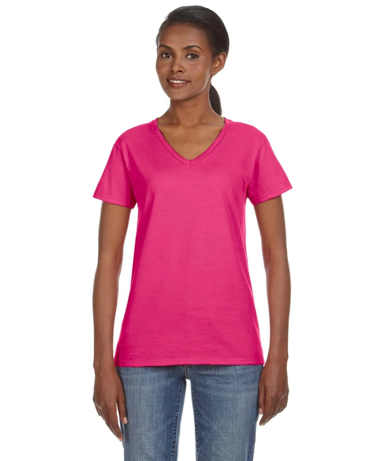 Anvil Ladies Lightweight V-Neck T-Shirt