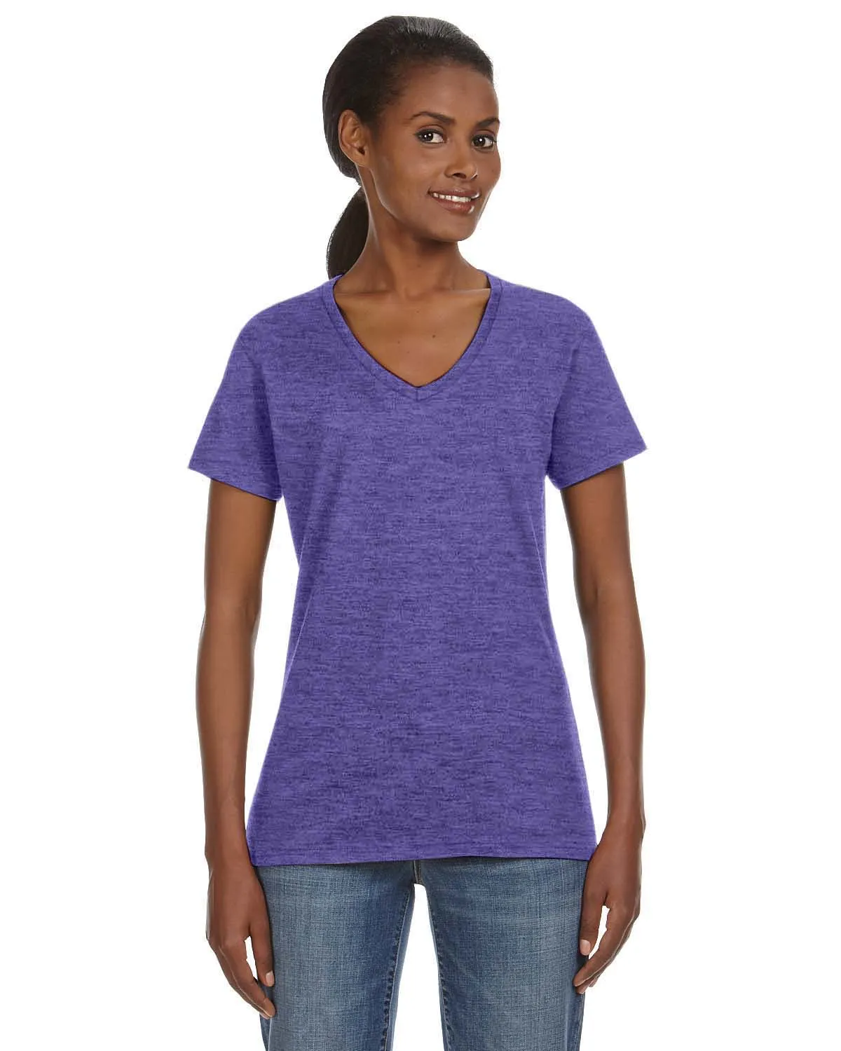 Anvil Ladies Lightweight V-Neck T-Shirt