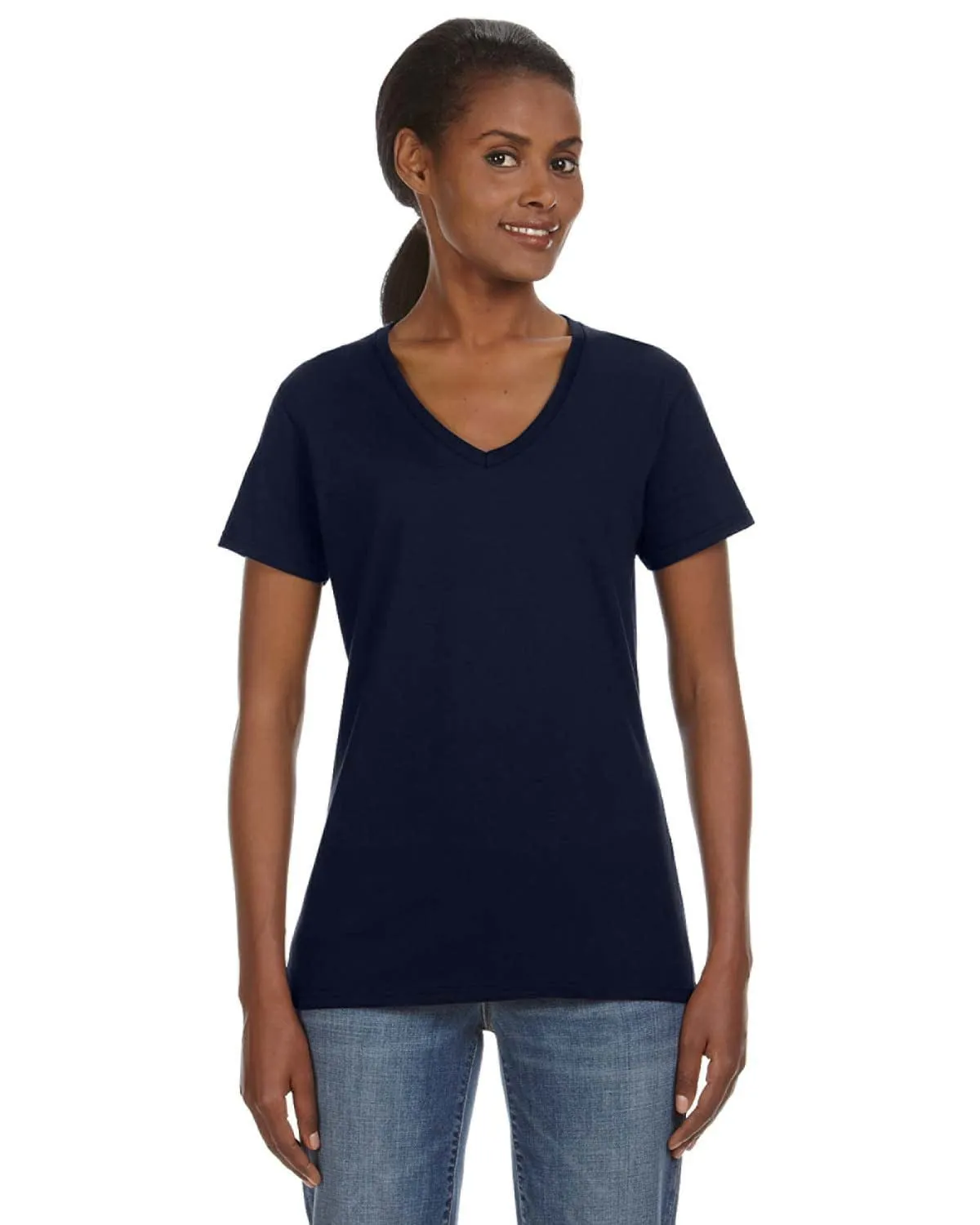 Anvil Ladies Lightweight V-Neck T-Shirt