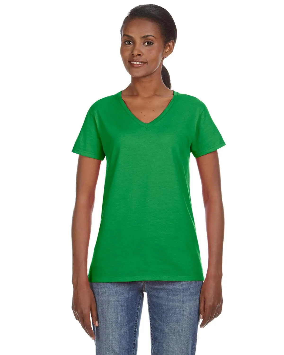 Anvil Ladies Lightweight V-Neck T-Shirt