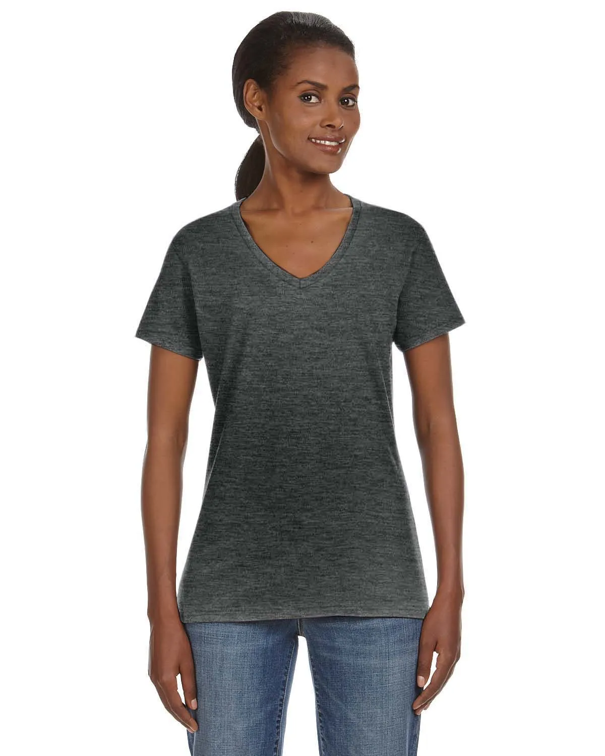 Anvil Ladies Lightweight V-Neck T-Shirt