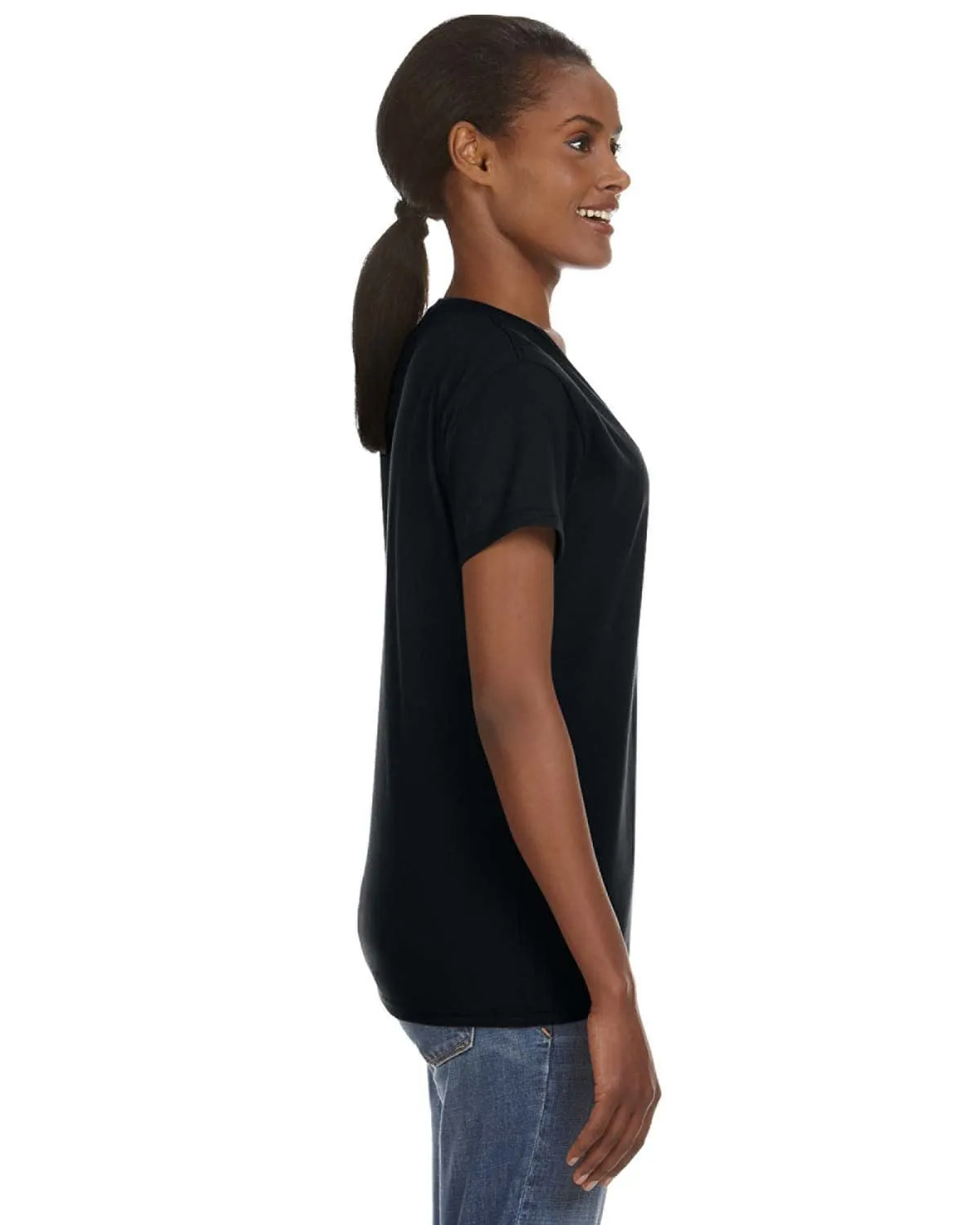 Anvil Ladies Lightweight V-Neck T-Shirt