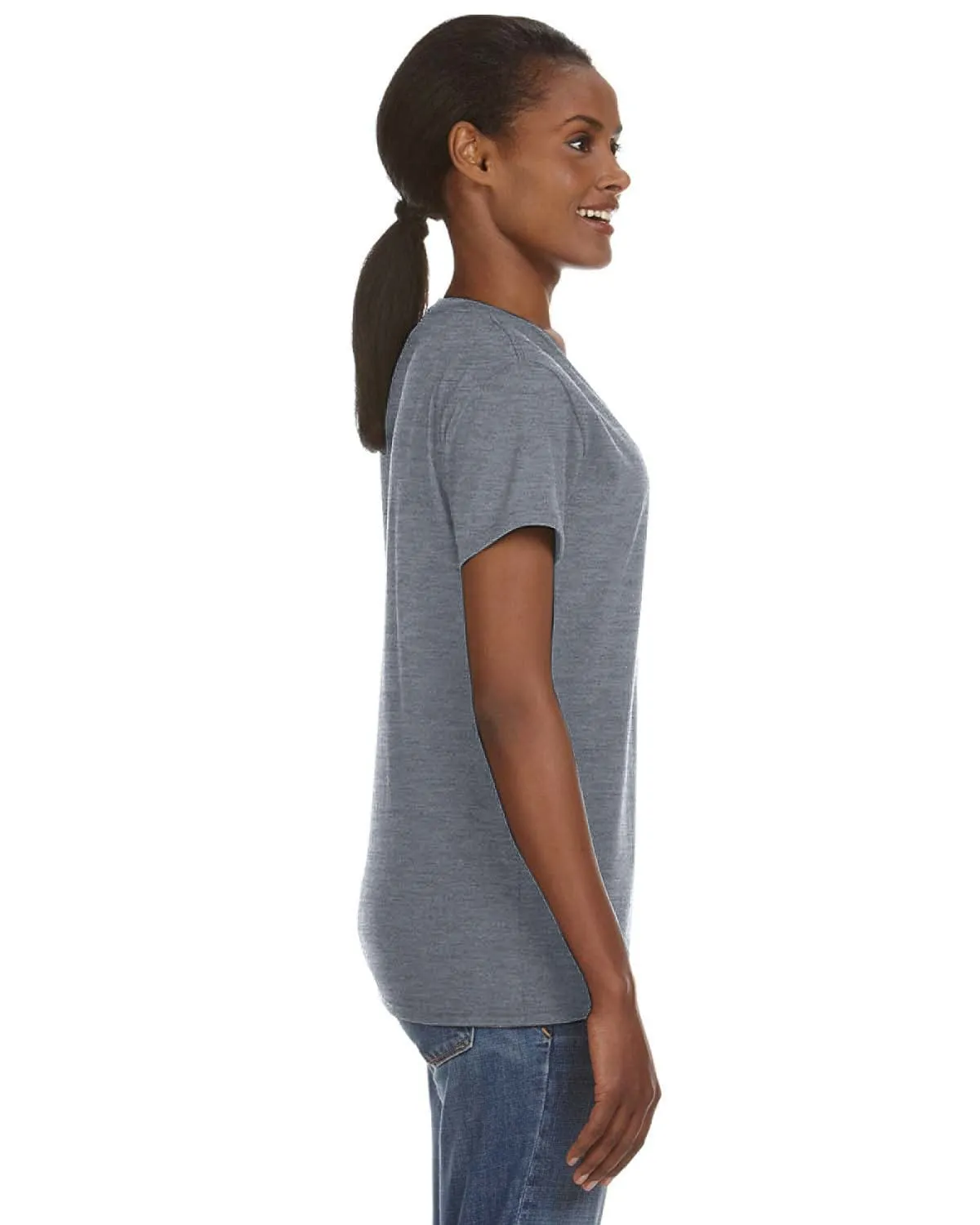 Anvil Ladies Lightweight V-Neck T-Shirt