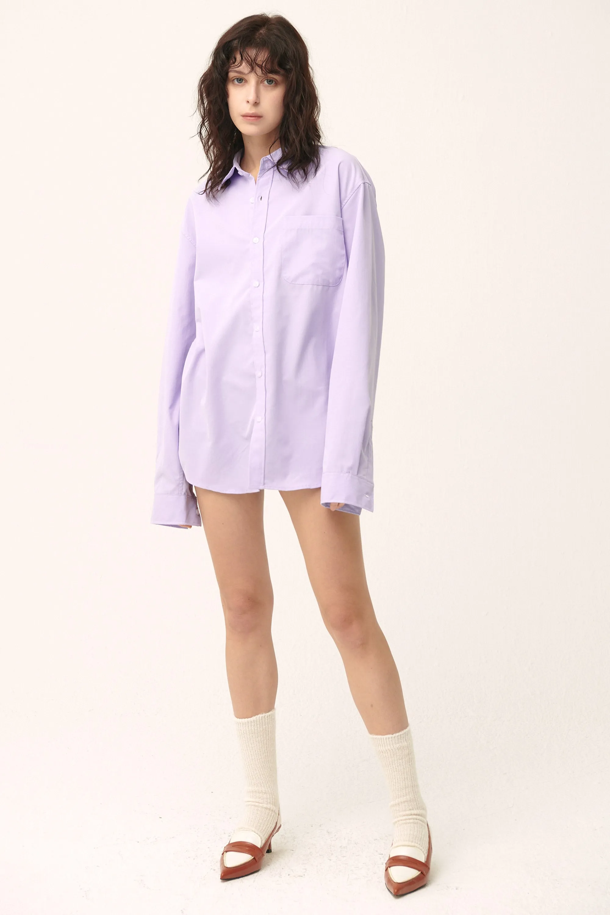 Arden Oversized Shirt (15colors)
