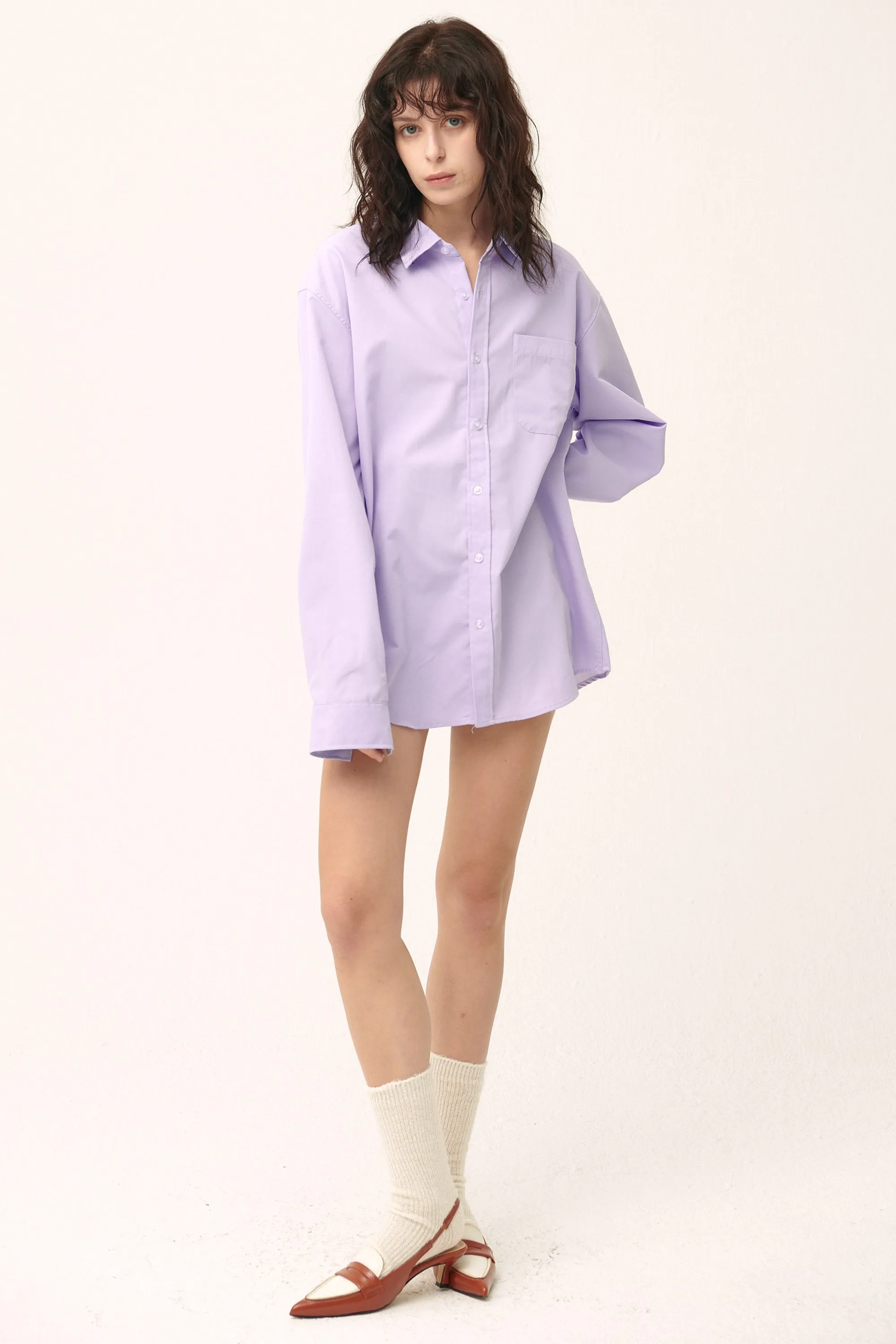 Arden Oversized Shirt (15colors)