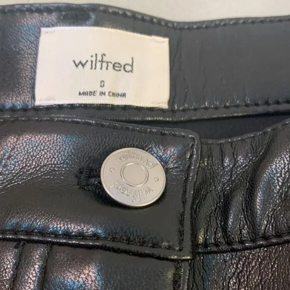 Aritzia WilfredMelina 5&quot; Short | Black Size 0 NWT