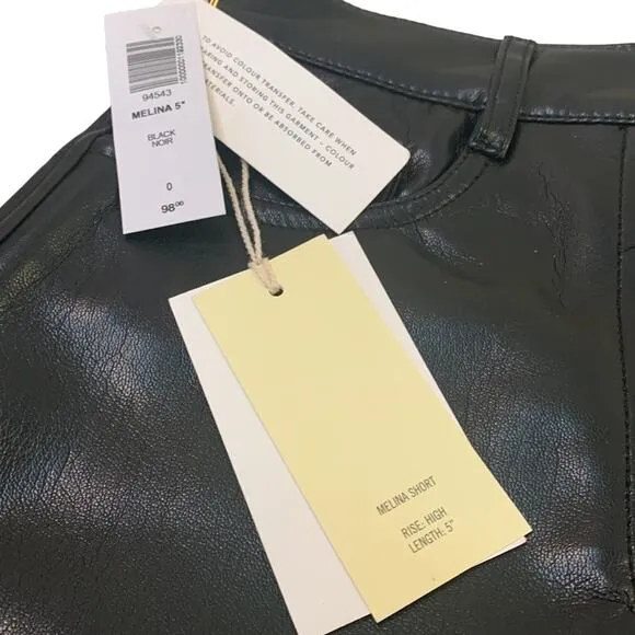 Aritzia WilfredMelina 5&quot; Short | Black Size 0 NWT