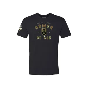 Armor of God Black T-Shirt
