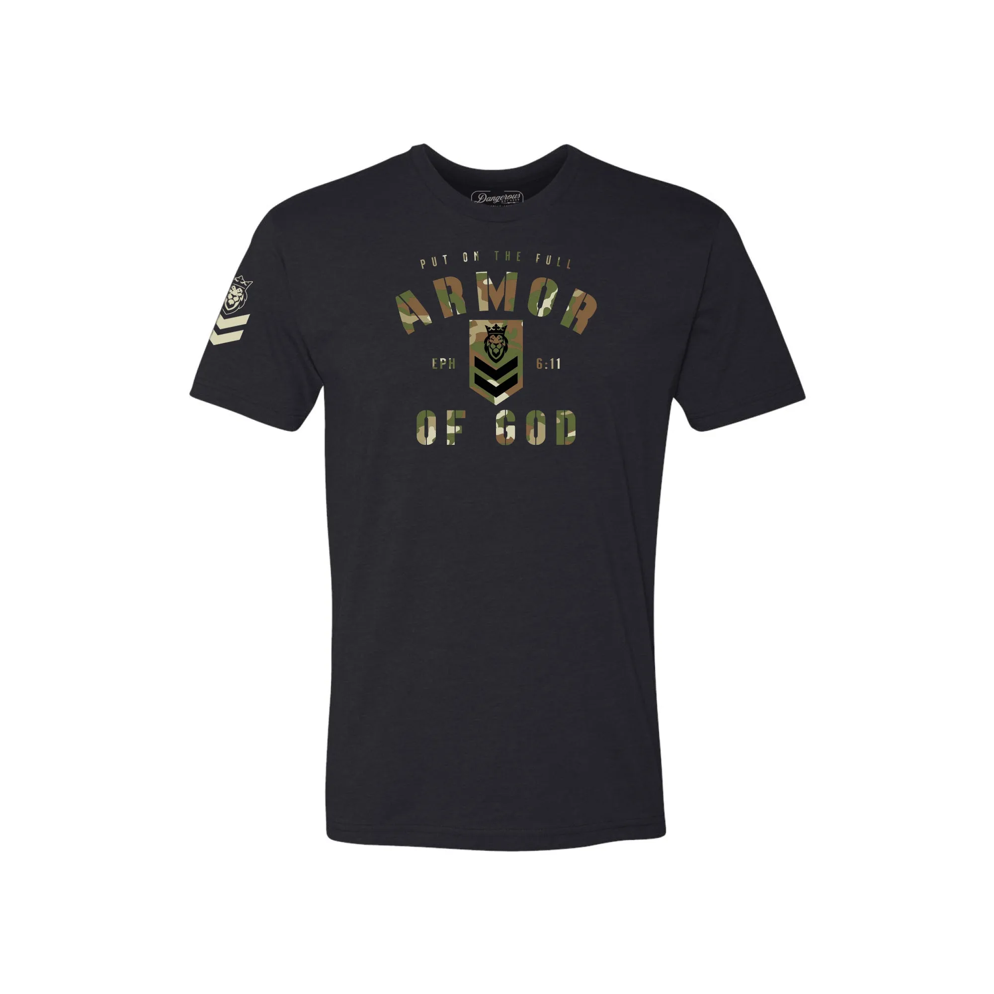 Armor of God Black T-Shirt