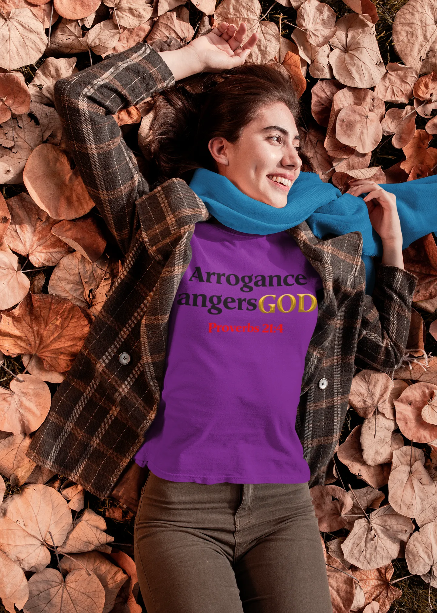 Arrogance angers God Prov. 21: 4