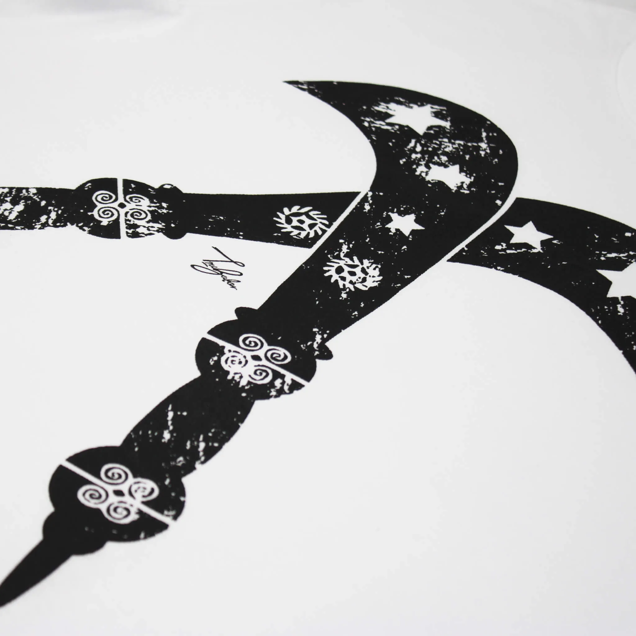 ASHANTI AFENANTA WARRIOR SWORDS (UNISEX SHORT SLEEVE T-SHIRT)