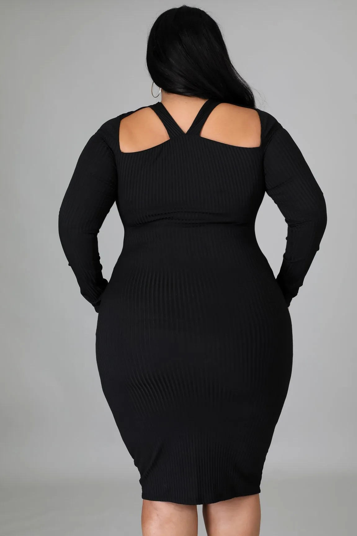 ASHLEY MIDI DRESS | PLUS