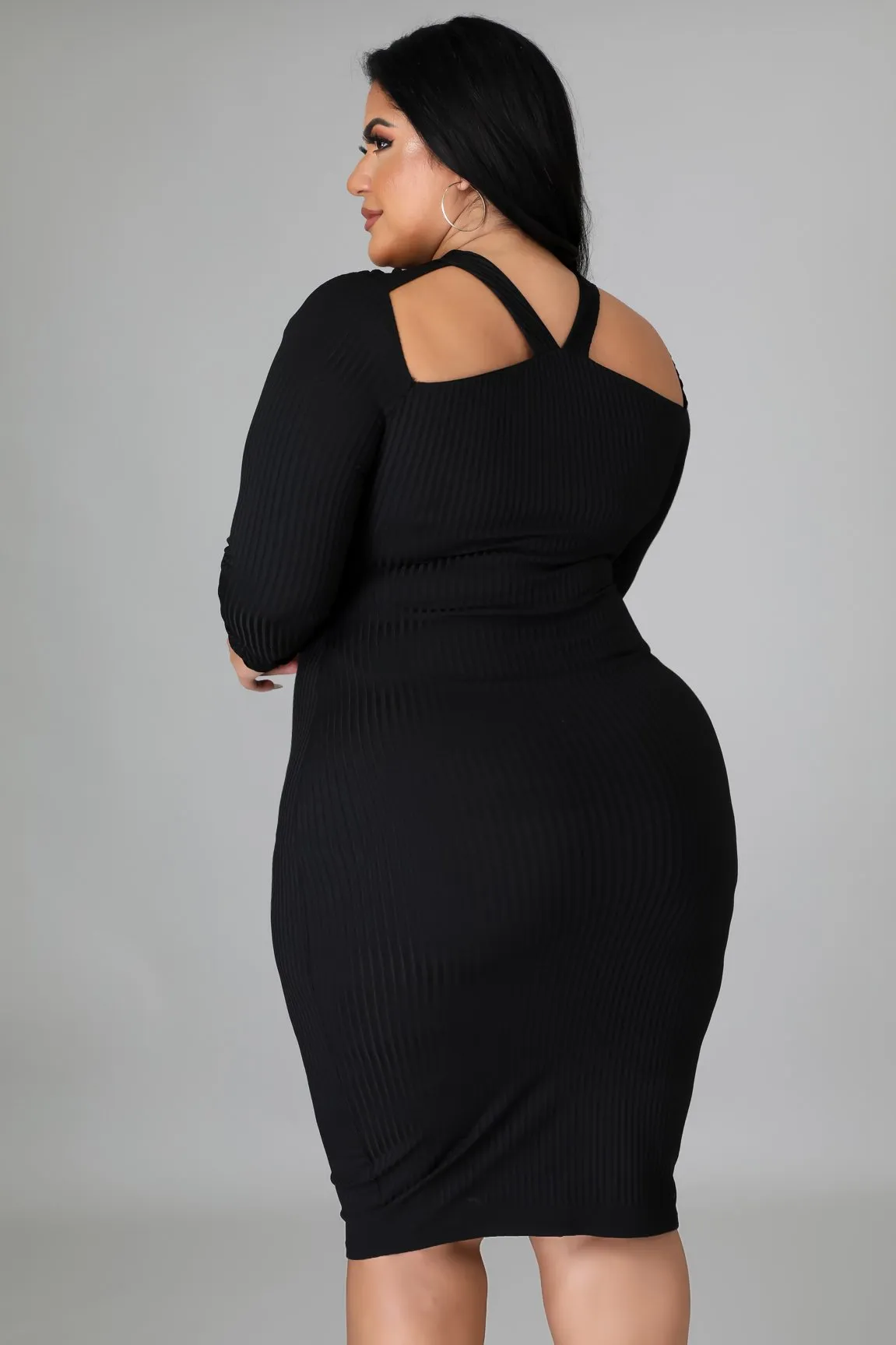 ASHLEY MIDI DRESS | PLUS