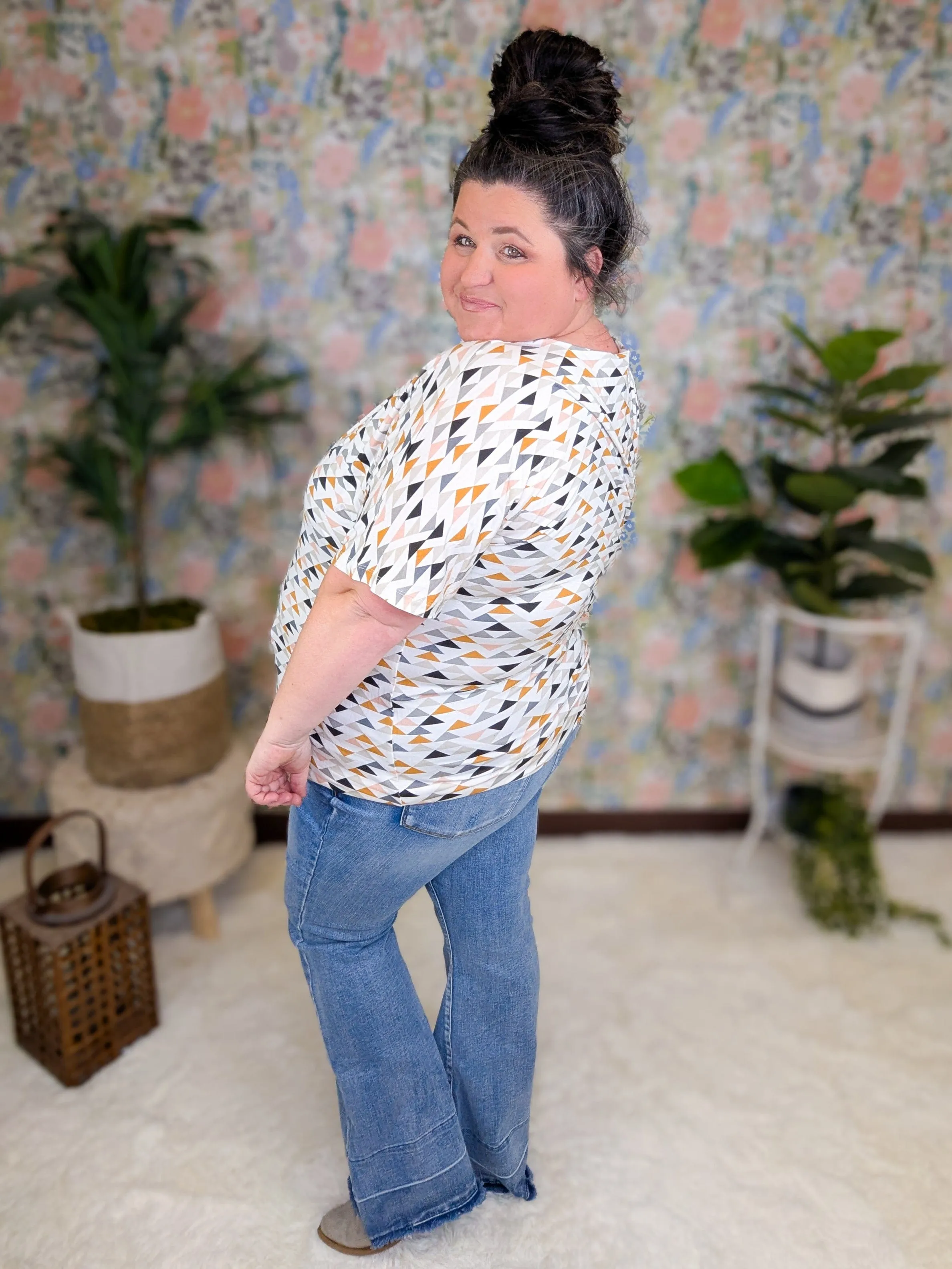Ashley Ultimate Dolman Short Sleeve Tee (PRINTS)