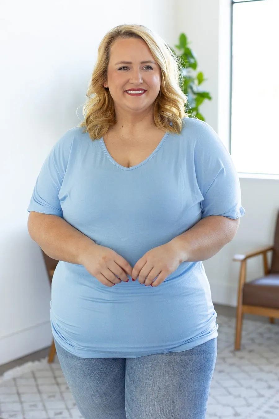 Ashley Ultimate Dolman Tee in Short Sleeve Solids (8 colors)
