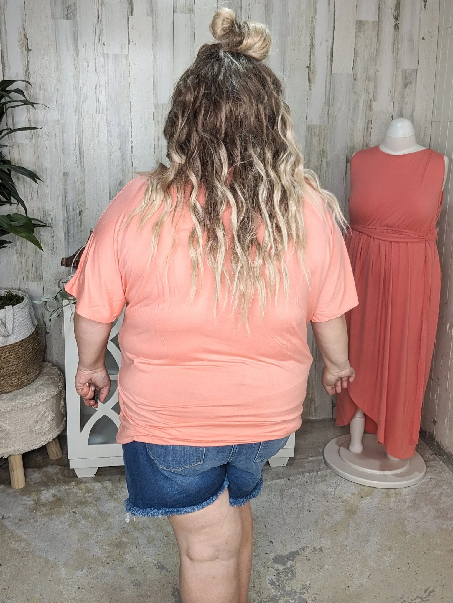 Ashley Ultimate Dolman Tee in Short Sleeve Solids (8 colors)