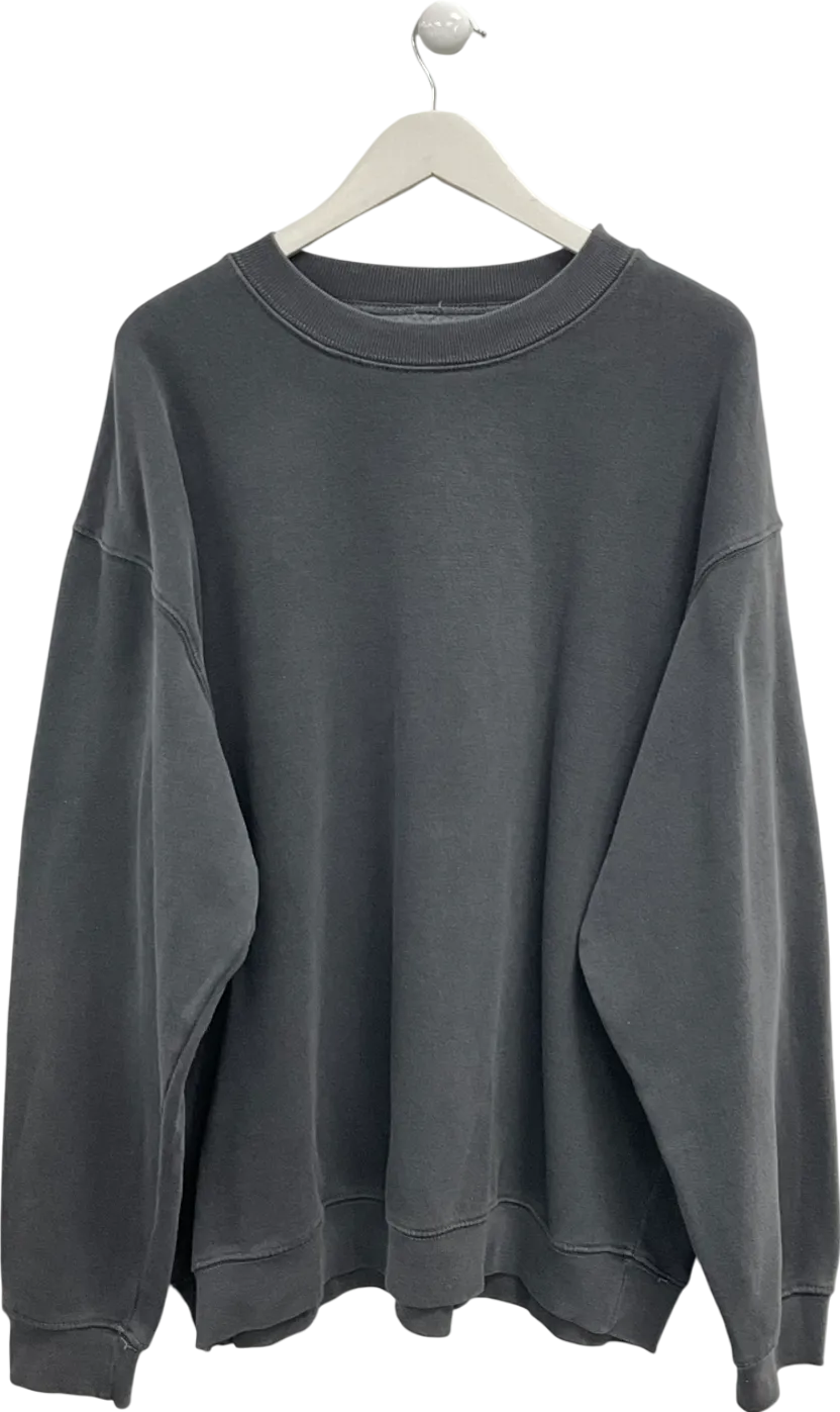 ASOS Grey Oversized Washed Sweatshirt UK L