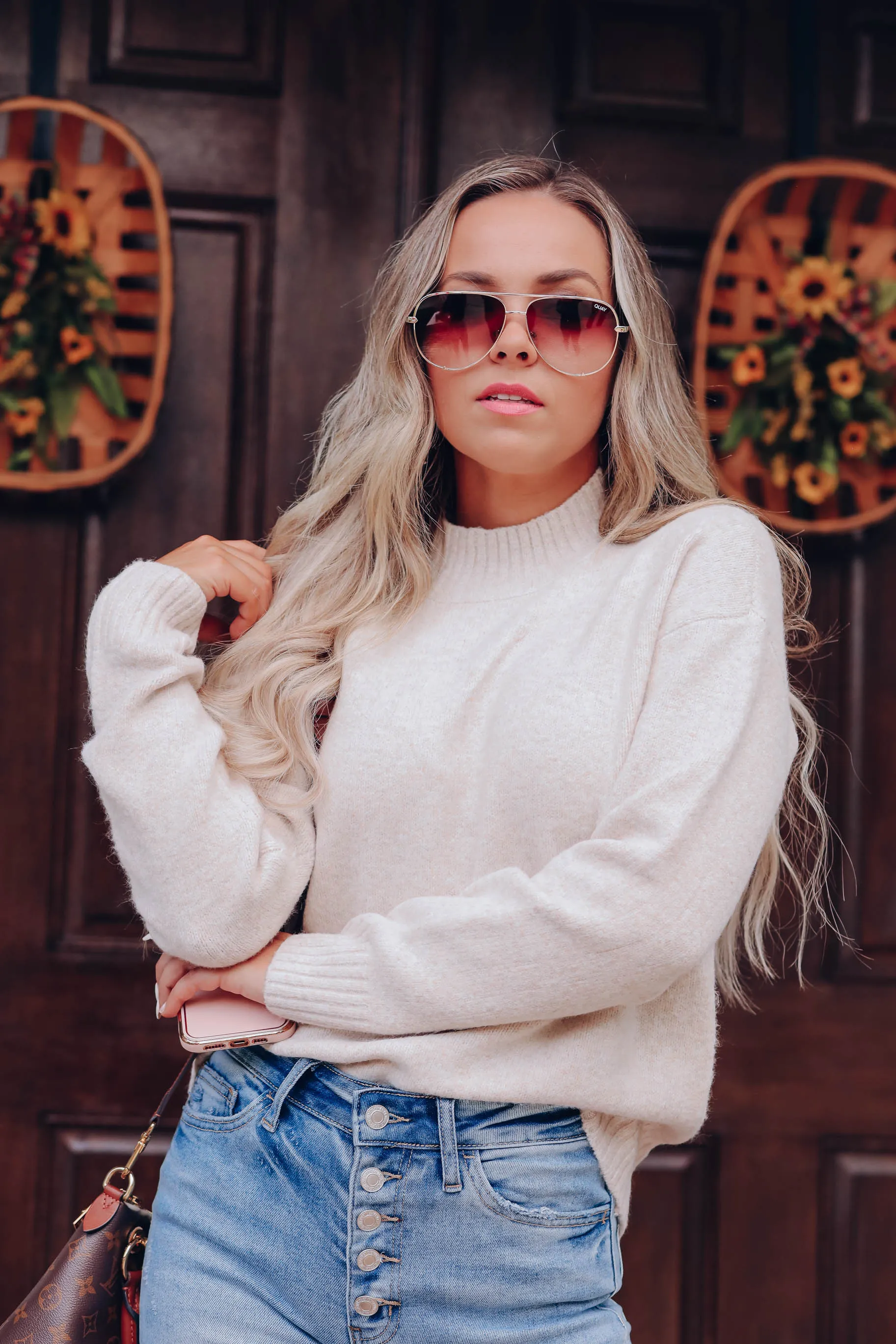 Aspen Mock Neck Sweater