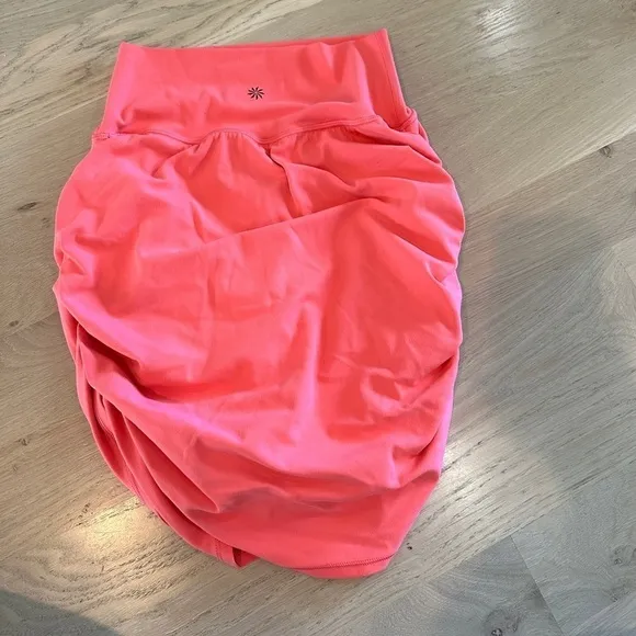 Athleta Transcend Skort coral petal pink size XS