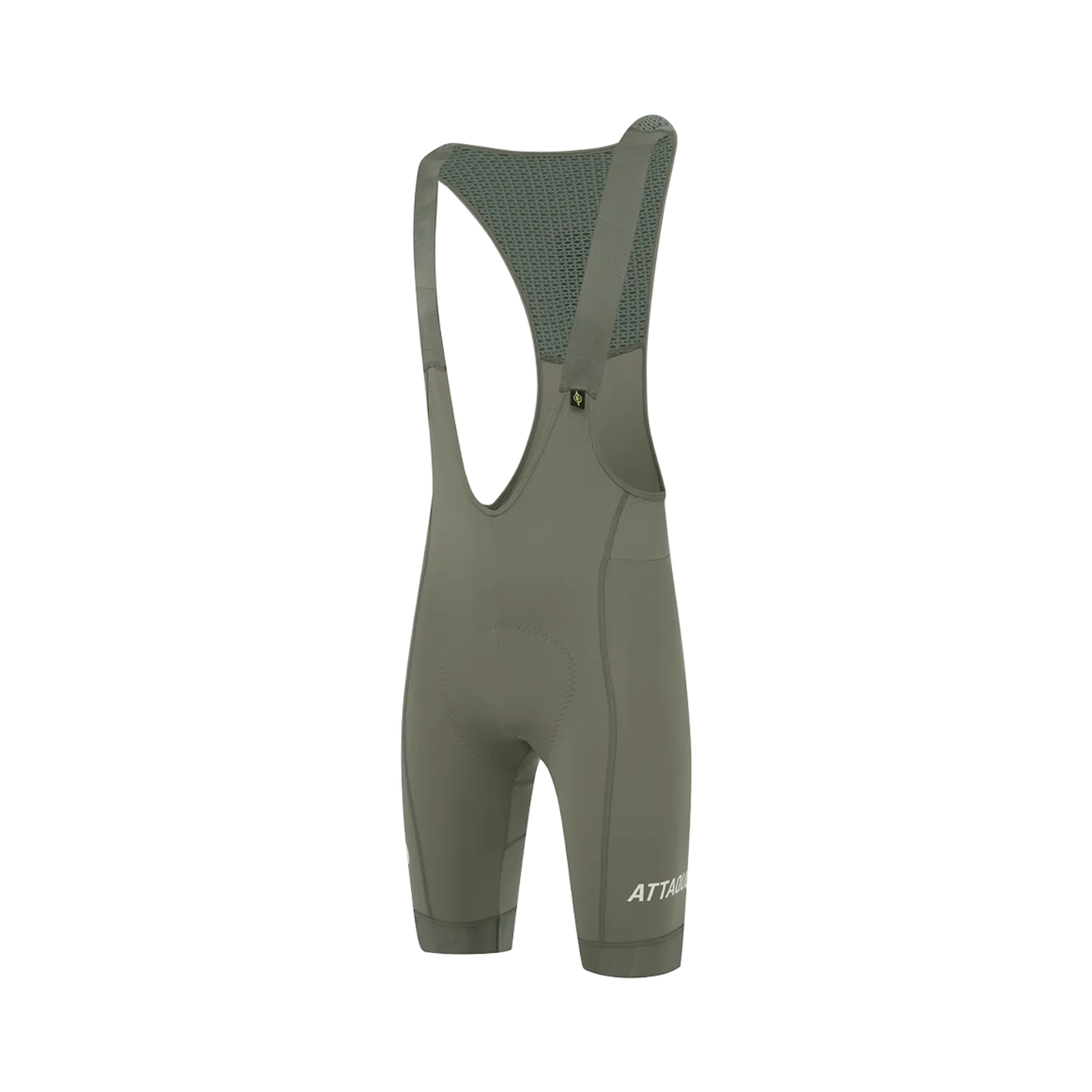 Attaquer All Day Bib Short - Grey Smoke