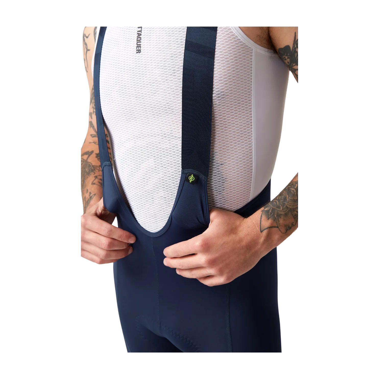 Attaquer All Day Bib Short - Navy