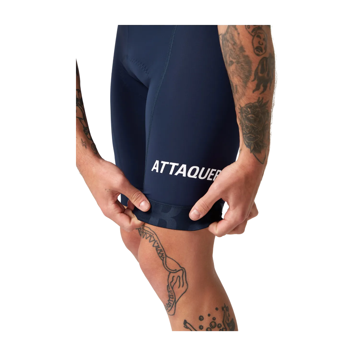 Attaquer All Day Bib Short - Navy