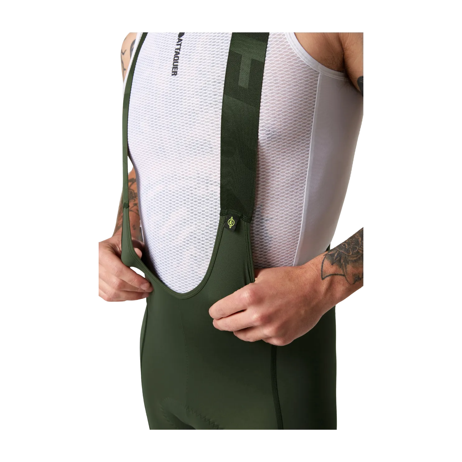 Attaquer All Day Bib Short - Pine