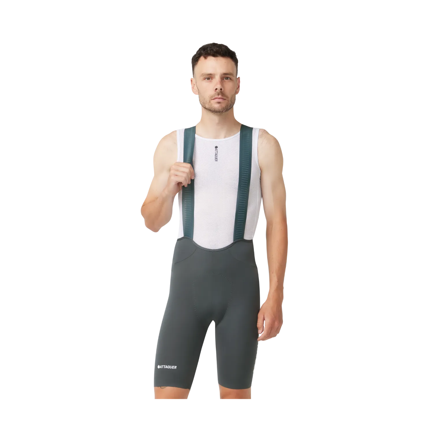 Attaquer Race Bib Short - Anthracite