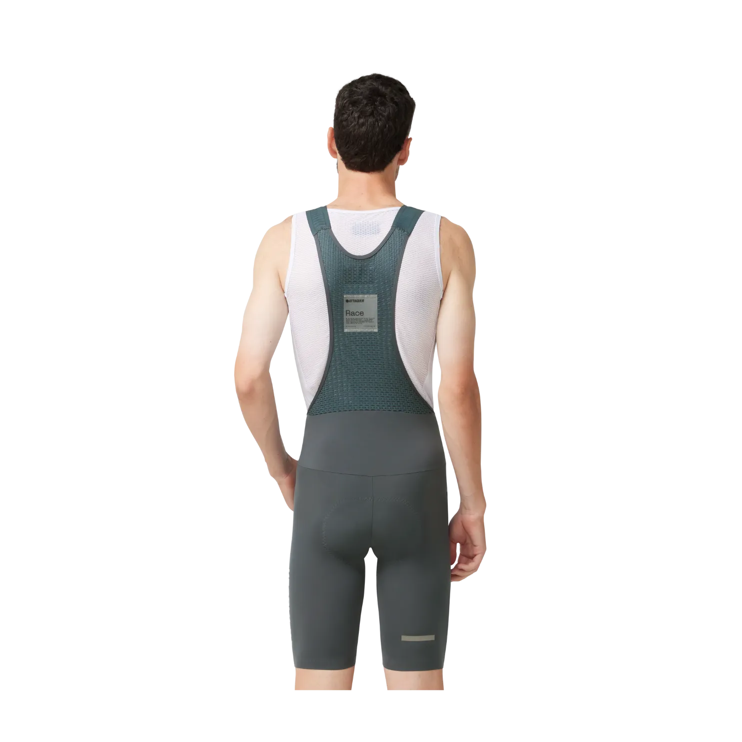 Attaquer Race Bib Short - Anthracite
