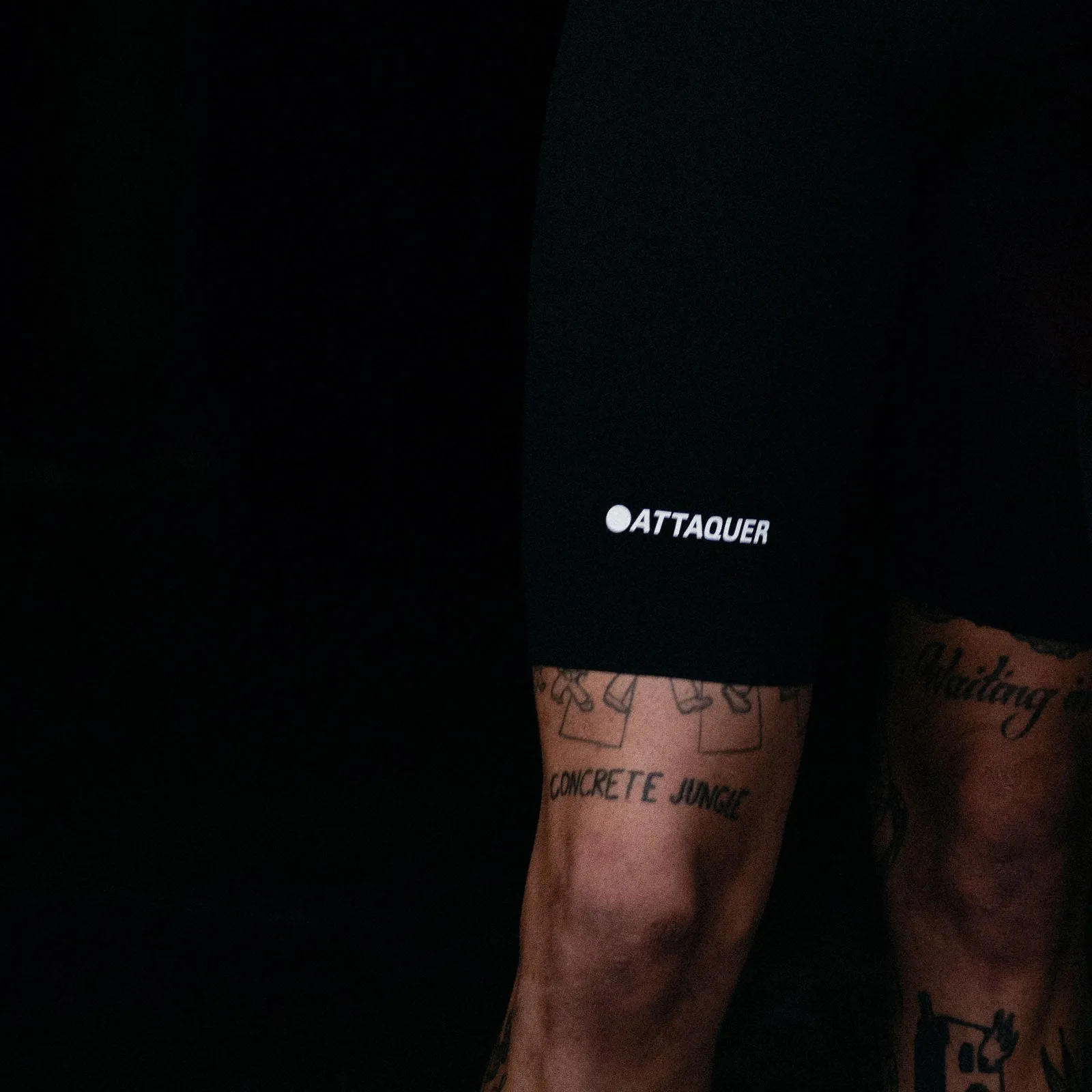 Attaquer Race Bib Short - Black/Tonal