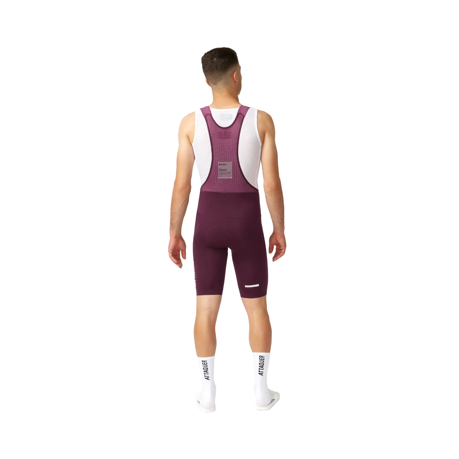 Attaquer Race Bib Short - Burgundy