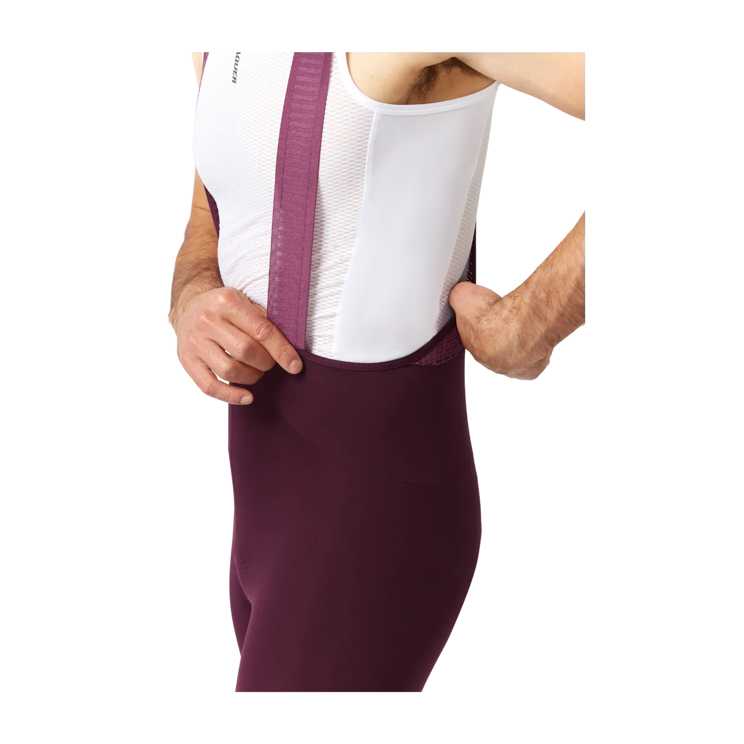 Attaquer Race Bib Short - Burgundy