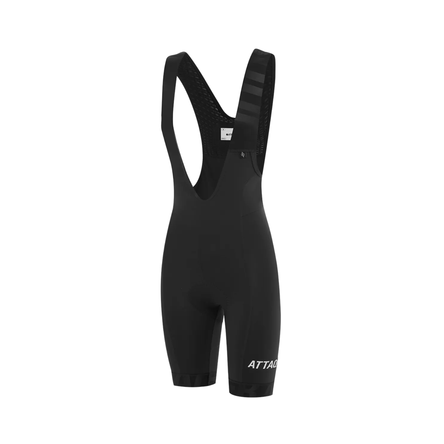 Attaquer Womens All Day Bib Short - Black/White