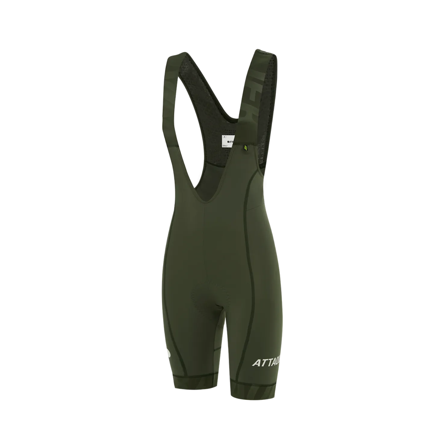 Attaquer Womens All Day Bib Short - Pine